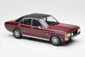 Ford Granada Mk1 Rouge Foncé Métallisé Noir Mat MCG 1:18 MCG18393 Métal — image 4 sur 6