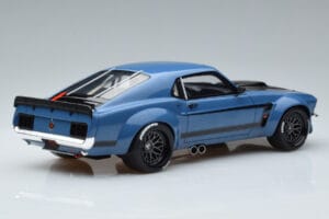 Ford Mustang Boss Cobra Ruffian Cars Bleu GT Spirit 1:18 GT426 Résine — image 2 sur 6