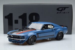 Ford Mustang Boss Cobra Ruffian Cars Bleu GT Spirit 1:18 GT426 Résine — image 6 sur 6