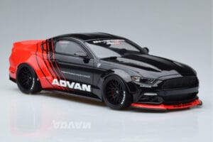Ford Mustang S550 LB Works Liberty Walk Advan GT Spirit 1:18 KJ035 Résine — image 4 sur 6