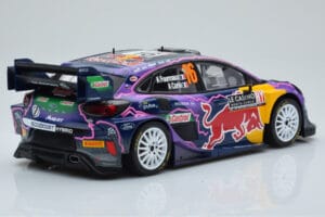 Ford Puma Rally1 WRC #16 A. Fourmaux / A. Coria Rally Monte Carlo 2022 IXO 1:18 18RMC111 Métal — image 2 sur 6