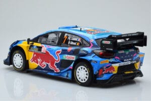 Ford Puma Rally1 WRC #7 P-L. Loubet / N. Gilsoul Rally Sweden 2023 IXO 1:18 18RMC154B Métal — image 5 sur 6