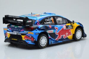 Ford Puma Rally1 WRC #8 O. Tanak / M. Jarveoja Winner Rally Sweden 2023 IXO 1:18 18RMC154A Métal — image 2 sur 6