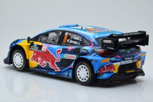 Ford Puma Rally1 WRC #8 O. Tanak / M. Jarveoja Winner Rally Sweden 2023 IXO 1:18 18RMC154A Métal — image 5 sur 6