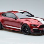 Ford Mustang S550 Shelby Super Snake Rouge GT Spirit 1:18 GT397 Résine - image 4 of 6