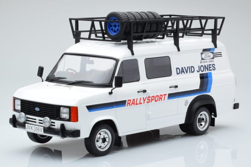 Ford Transit Mk2 Van Team David Jones Rally Assistance IXO 1:18