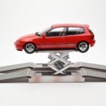 Honda Civic EG6 VTEC Rouge LCD 1:18 - image 6 of 11