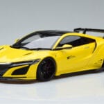 Honda NSX NC1 LB Works Liberty Walk Jaune GT Spirit 1:18 KJ034 Résine