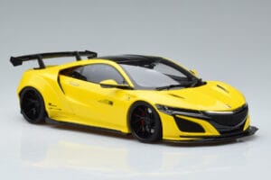 Honda NSX NC1 LB Works Liberty Walk Jaune GT Spirit 1:18 KJ034 Résine — image 4 sur 6