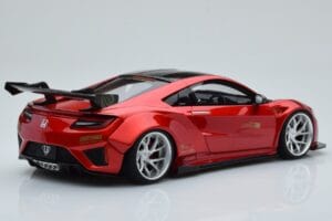 Honda NSX NC1 Liberty Walk Candy Rouge GT Spirit 1:18 GT245 Métal — image 2 sur 6