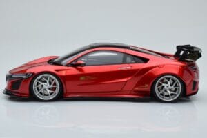 Honda NSX NC1 Liberty Walk Candy Rouge GT Spirit 1:18 GT245 Métal — image 3 sur 6
