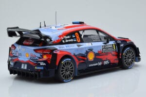 Hyundai i20 Coupe WRC #8 O. Tanak / M. Jarveoja Rally Monte Carlo 2020 IXO 1:18 18RMC067C Métal — image 2 sur 6