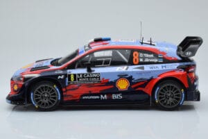 Hyundai i20 Coupe WRC #8 O. Tanak / M. Jarveoja Rally Monte Carlo 2020 IXO 1:18 18RMC067C Métal — image 3 sur 6