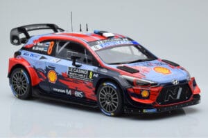 Hyundai i20 Coupe WRC #8 O. Tanak / M. Jarveoja Rally Monte Carlo 2020 IXO 1:18 18RMC067C Métal — image 4 sur 6