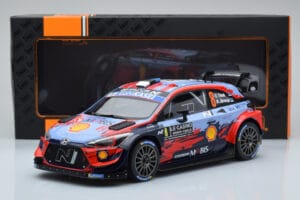 Hyundai i20 Coupe WRC #8 O. Tanak / M. Jarveoja Rally Monte Carlo 2020 IXO 1:18 18RMC067C Métal — image 6 sur 6