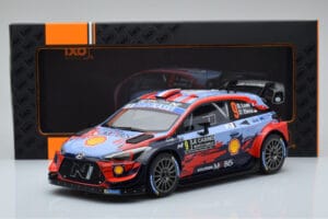 Hyundai i20 Coupe WRC #9 S. Loeb / I. Galmiche Rally Monte Carlo 2020 IXO 1:18 18RMC067B Métal — image 6 sur 6