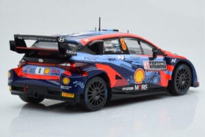 Hyundai i20 N Rally1 #8 O. Tanak / M. Jarveoja Rally Monte Carlo 2022 IXO 1:18 18RMC113 Métal — image 2 sur 6
