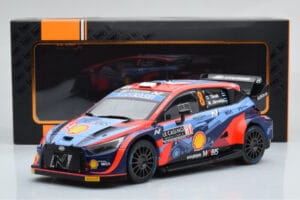 Hyundai i20 N Rally1 #8 O. Tanak / M. Jarveoja Rally Monte Carlo 2022 IXO 1:18 18RMC113 Métal — image 6 sur 6