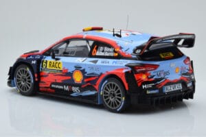 Hyundai i20 Coupe WRC #6 D. Sordo / C. del Barrio Rally Catalunya 2019 IXO 1:18 18RMC052C Métal — image 5 sur 6
