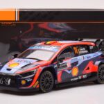 Hyundai i20 N Rally1 #11 T. Neuville / M. Wydaeghe Rally Monte Carlo 2023 IXO 1:18 - image 6 of 6