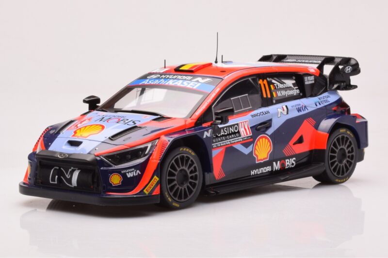 Hyundai i20 N Rally1 #11 T. Neuville / M. Wydaeghe Rally Monte Carlo 2023 IXO 1:18