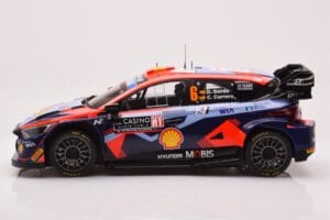 Hyundai i20 N Rally1 #6 D. Sordo / C. Carrera Rally Monte Carlo 2023 IXO 1:18 18RMC153B Métal — image 3 sur 6