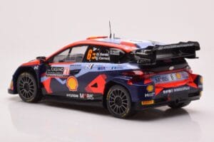 Hyundai i20 N Rally1 #6 D. Sordo / C. Carrera Rally Monte Carlo 2023 IXO 1:18 18RMC153B Métal — image 5 sur 6