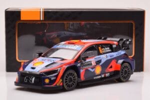 Hyundai i20 N Rally1 #6 D. Sordo / C. Carrera Rally Monte Carlo 2023 IXO 1:18 18RMC153B Métal — image 6 sur 6