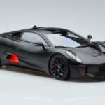 Jaguar C-X75 Noir Almost Real 1:18 810605 Métal - image 5 of 7