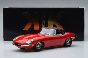 Jaguar E-Type Series 1 Roadster Rouge KK-Scale 1:18 KKDC180484 Métal — image 6 sur 6