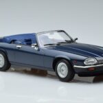 Jaguar XJS V12 Cabriolet Bleu Métallisé Édition Limitée Norev 1:18 182636 Métal - image 4 of 6