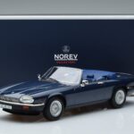 Jaguar XJS V12 Cabriolet Bleu Métallisé Édition Limitée Norev 1:18 182636 Métal - image 6 of 6