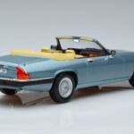 Jaguar XJS V12 Cabriolet Bleu Clair Métallisé Norev 1:18 182635 Métal - image 2 of 6