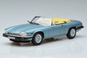 Jaguar XJS V12 Cabriolet Bleu Clair Métallisé Norev 1:18 182635 Métal