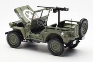 Jeep Willys MB US Army D-Day 1944 Norev 1:18 189016 Métal — image 7 sur 10