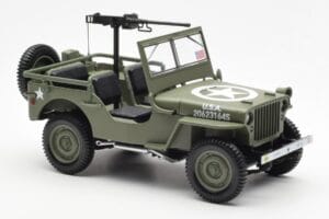 Jeep Willys MB US Army D-Day 1944 Norev 1:18 189016 Métal — image 8 sur 10
