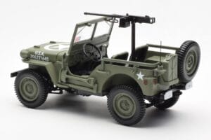 Jeep Willys MB US Army D-Day 1944 Norev 1:18 189016 Métal — image 9 sur 10