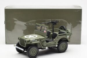 Jeep Willys MB US Army D-Day 1944 Norev 1:18 189016 Métal — image 10 sur 10