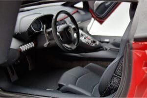 Lamborghini Aventador LP700-4 Andromeda Rouge AUTOart 1:18 74669 Métal — image 8 sur 10