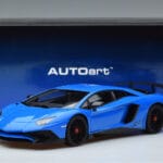 Lamborghini Aventador LP750-4 SV Bleu AUTOart 1:18 74559 Composite - image 8 of 8
