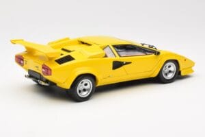 Lamborghini Countach LP 5000 Quattrovalvole Jaune Kyosho 1:18 08320Y Métal — image 3 sur 8