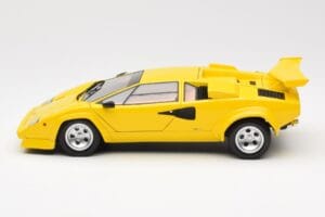 Lamborghini Countach LP 5000 Quattrovalvole Jaune Kyosho 1:18 08320Y Métal — image 4 sur 8