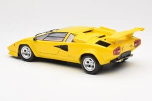 Lamborghini Countach LP 5000 Quattrovalvole Jaune Kyosho 1:18 08320Y Métal — image 7 sur 8