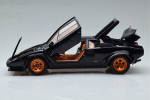 Lamborghini Countach LP500S Walter Wolf Bleu Foncé Kyosho 1:18 08320D Métal — image 4 sur 11