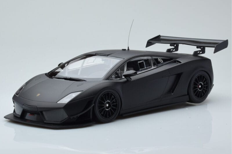 Lamborghini Gallardo LP600+ GT3 Noir Mat Minichamps 1:18