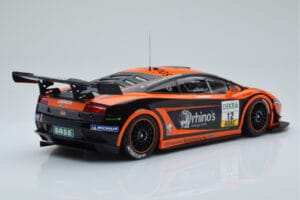 Lamborghini Gallardo LP600+ GT3 Rhinos Leipert Motorsport #12 A. Petrishin / D. Leiper ADAC GT Masters 2011 Minichamps 1:18 1 — image 2 sur 6