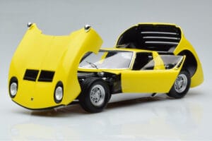 Lamborghini Miura SV Jaune Kyosho 1:18 08317Y Métal — image 2 sur 11