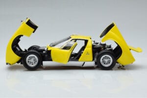 Lamborghini Miura SV Jaune Kyosho 1:18 08317Y Métal — image 4 sur 11