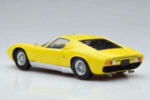 Lamborghini Miura SV Jaune Kyosho 1:18 08317Y Métal — image 7 sur 11