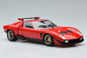 Lamborghini Miura SVR Rouge Kyosho 1:18 08319RBK Métal — image 6 sur 9